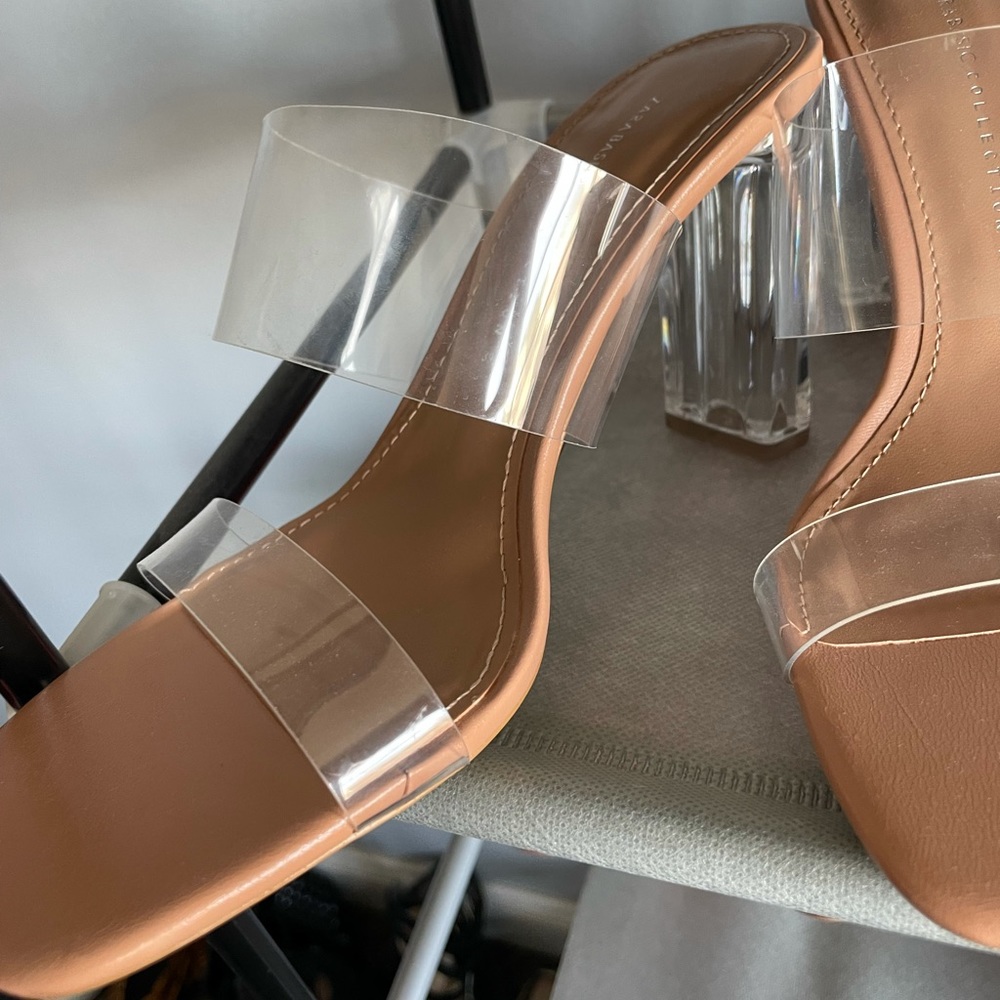 ZARA CLEAR SANDALS